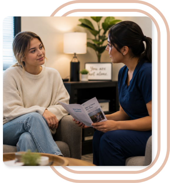 pregnancy testing and ultrasounds in Newberry